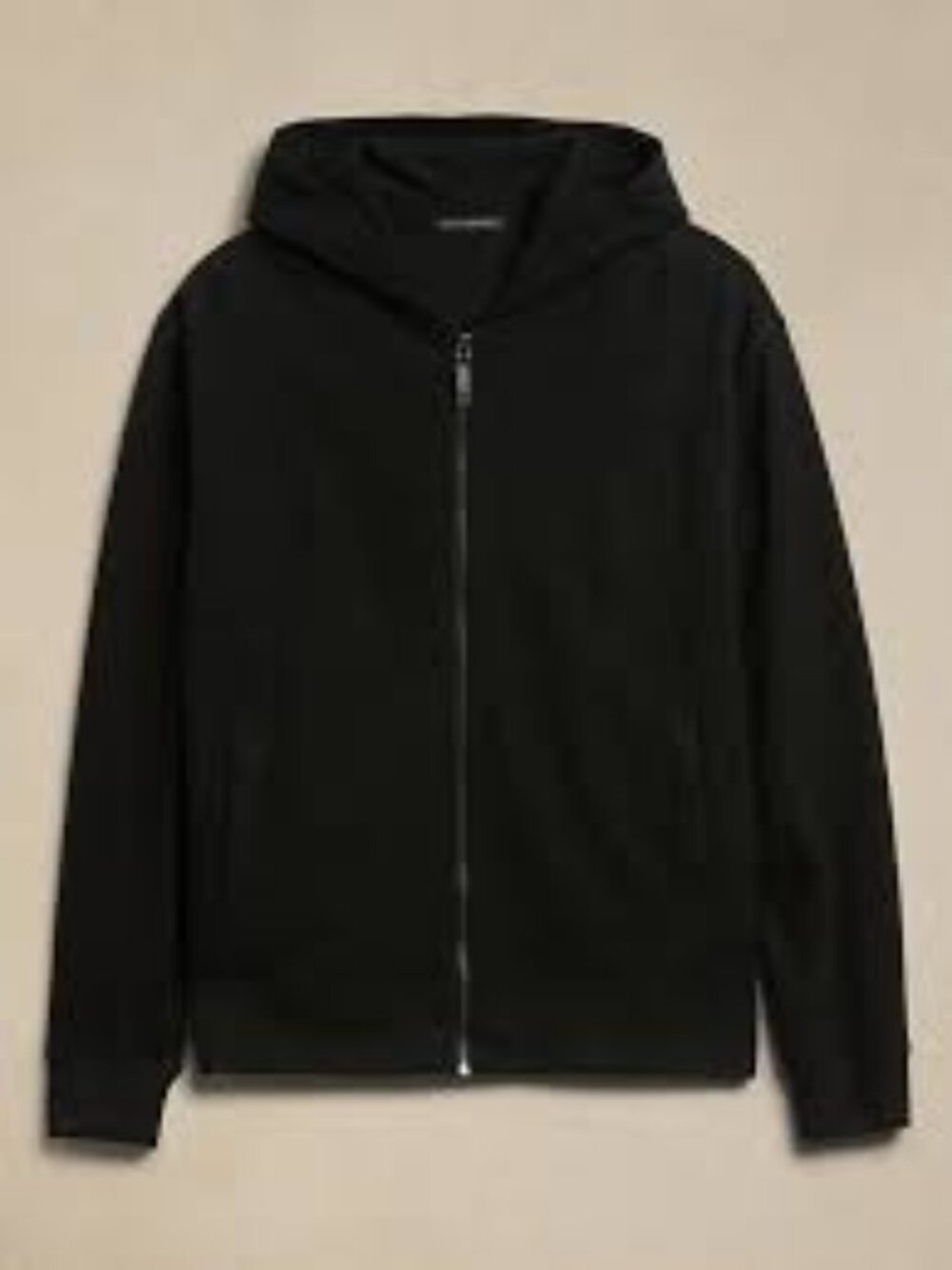 banana republic factory mens knit zip up hoodie size small